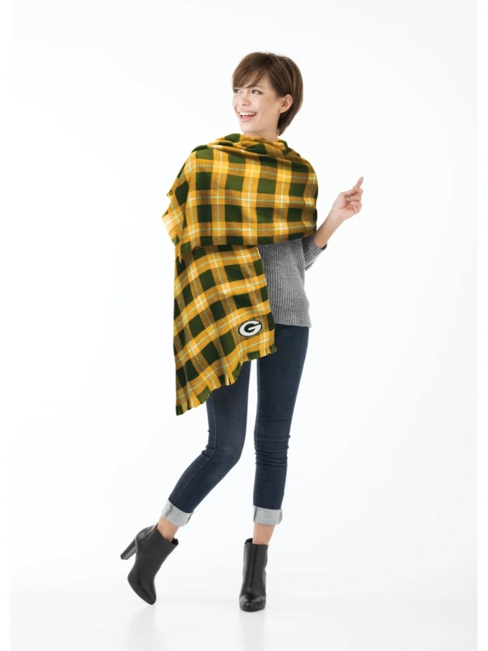 Green Bay Packer Blanket Scarf
